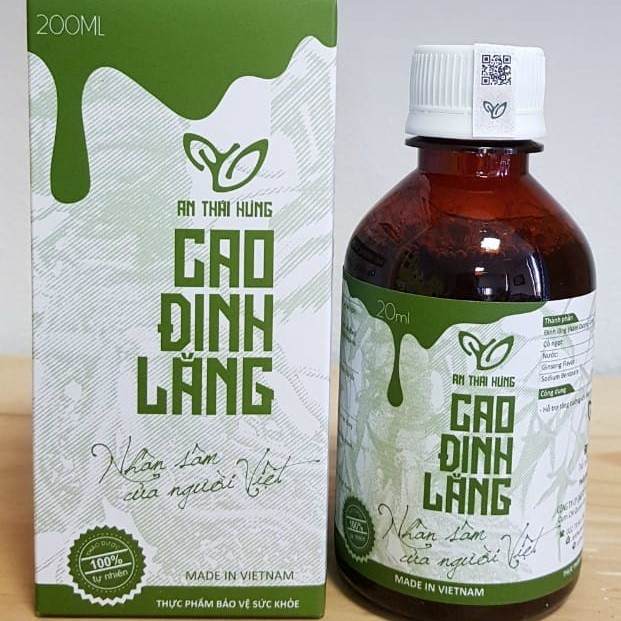 Cao đinh lăng 20ml