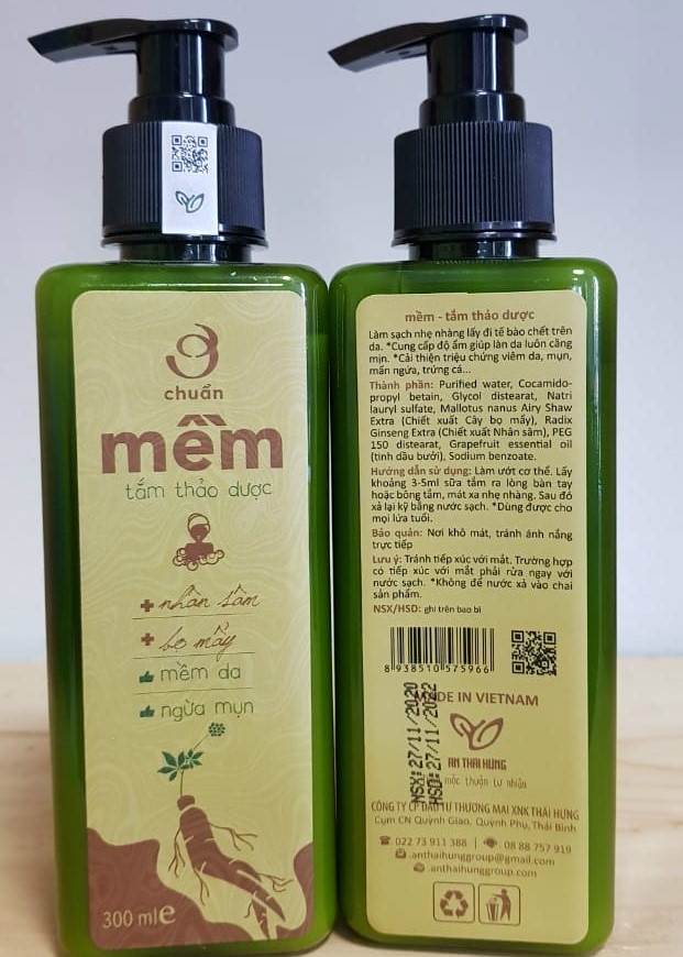 Sữa tắm thảo dược 300ml