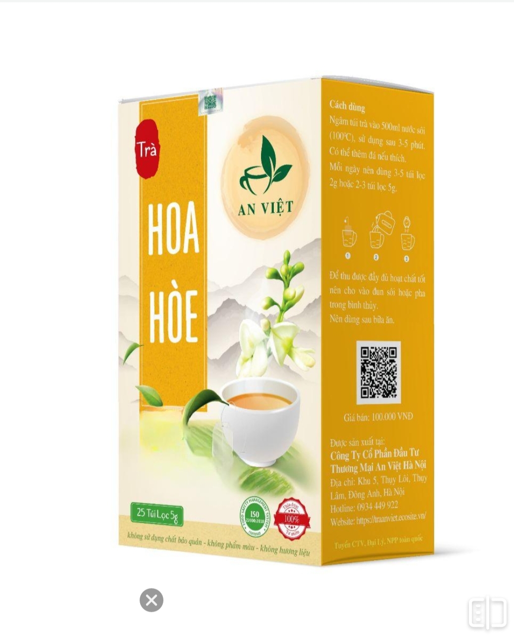 Trà Hoa Hòe An Việt