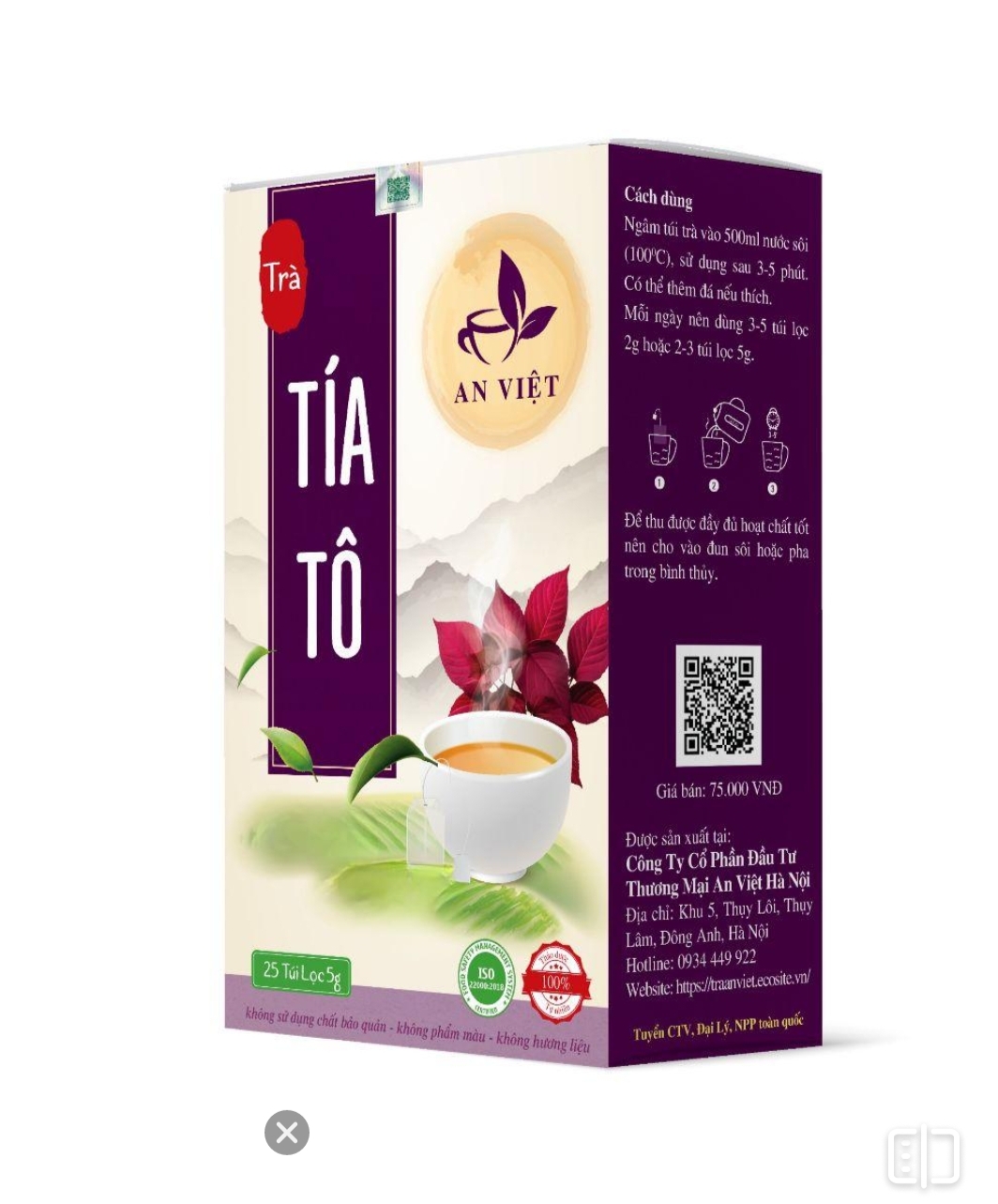 Trà Tía Tô An Việt